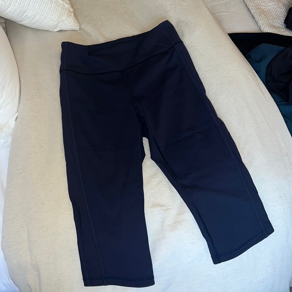 Navy Blue Lulu Leggings - Picture 1 of 3